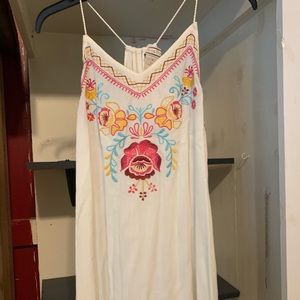 Cream colored summer dress